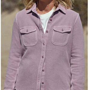 Outerknown Women's Chroma Blanket Shirt, Nirvana, Medium, NWT!
